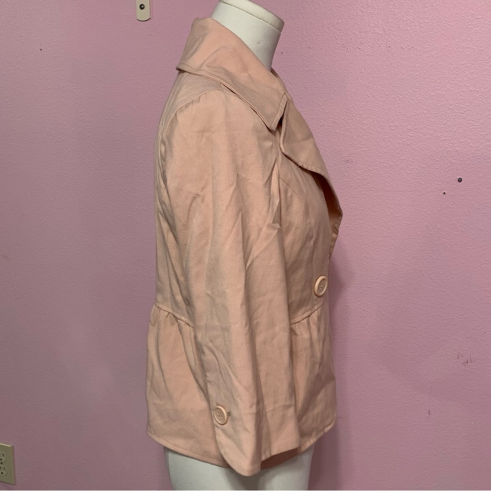 VTG Y2K Guess Blush Pink Blazer Jacket S - Picture 6 of 16